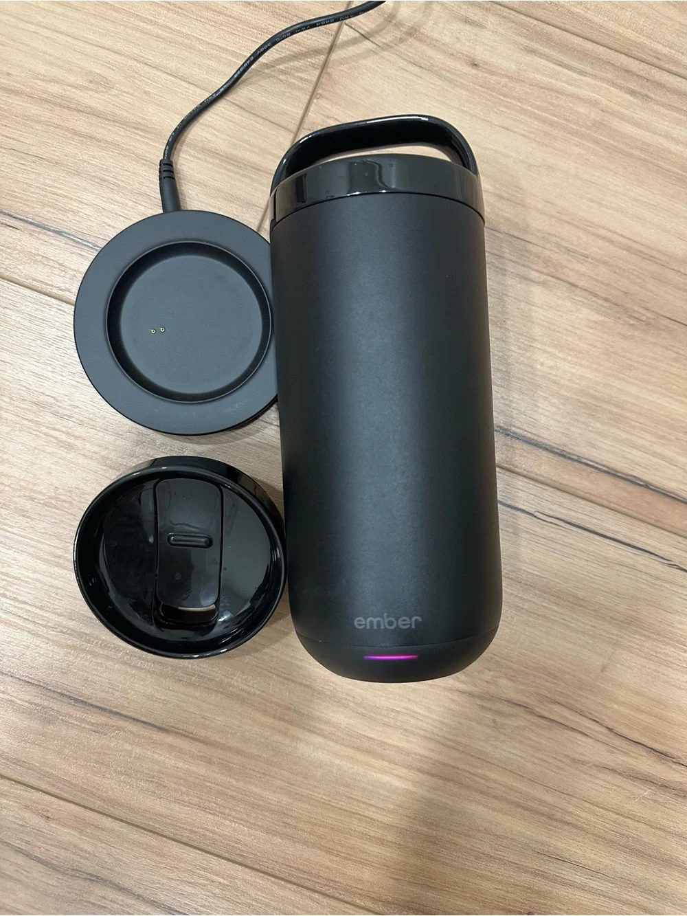 Ember 16oz Black Temperature Control Travel Mug